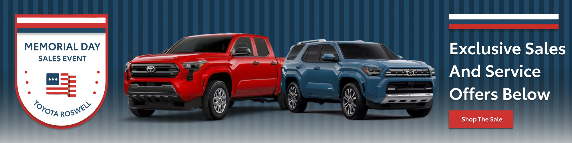 Memorial Day Specials Memorial Day Specials