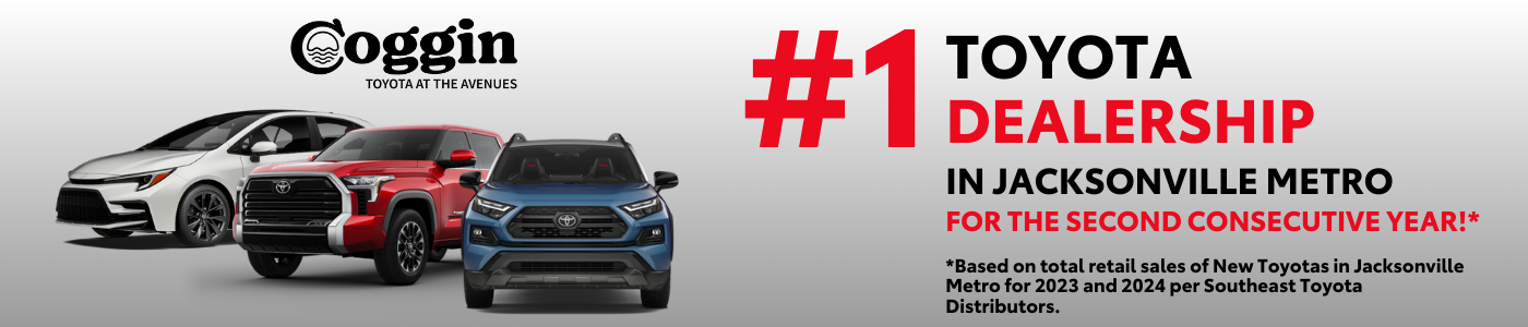 #1 Toyota Dealership in Jacksonville Metro