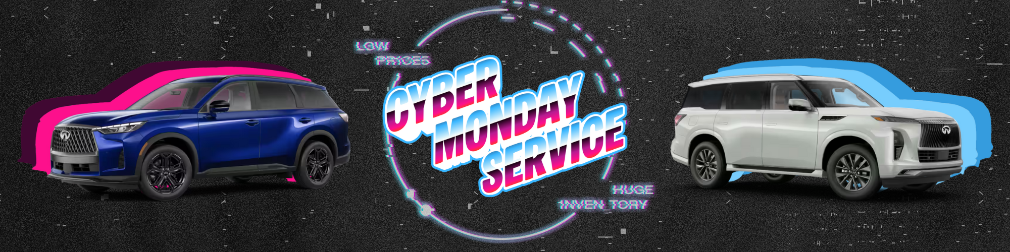 Cyber Monday Service Banner