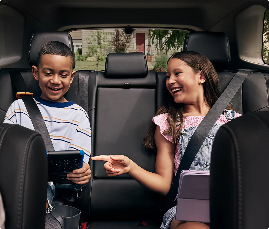 Limited interior shown in Black SofTex® trim. Prototype shown.