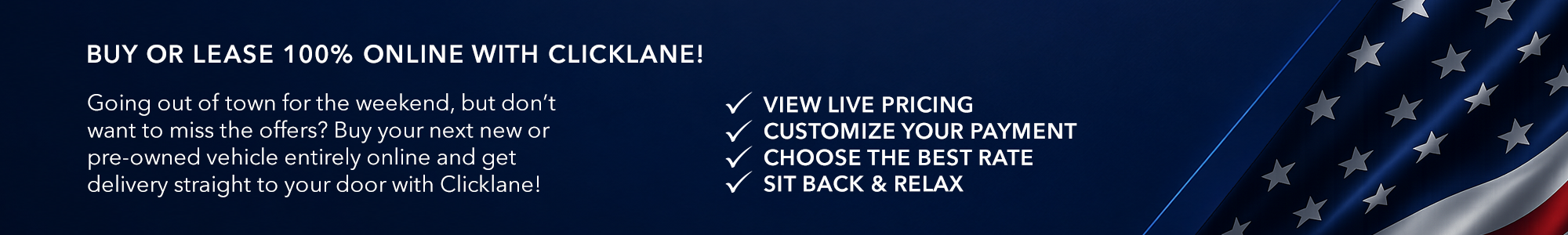 Clicklane Online Car Buying