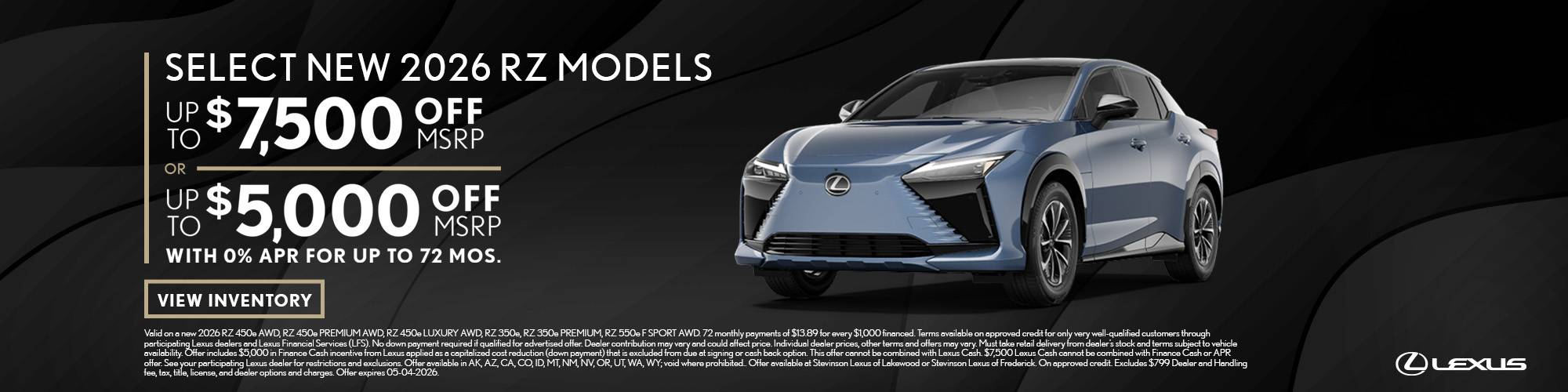 Lexus RZ 450e