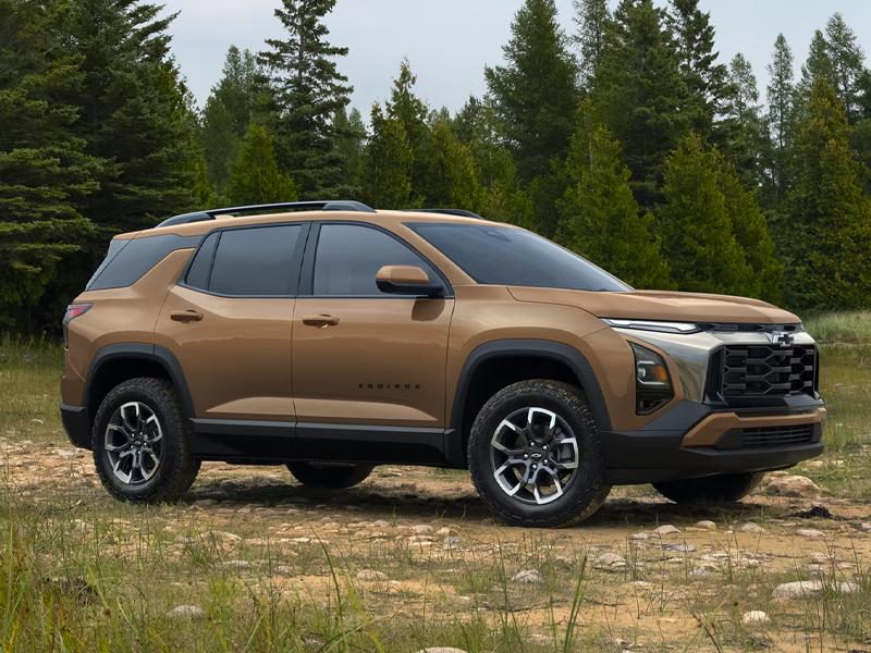 2027 Chevrolet Equinox in Autumn Harvest Metallic paint