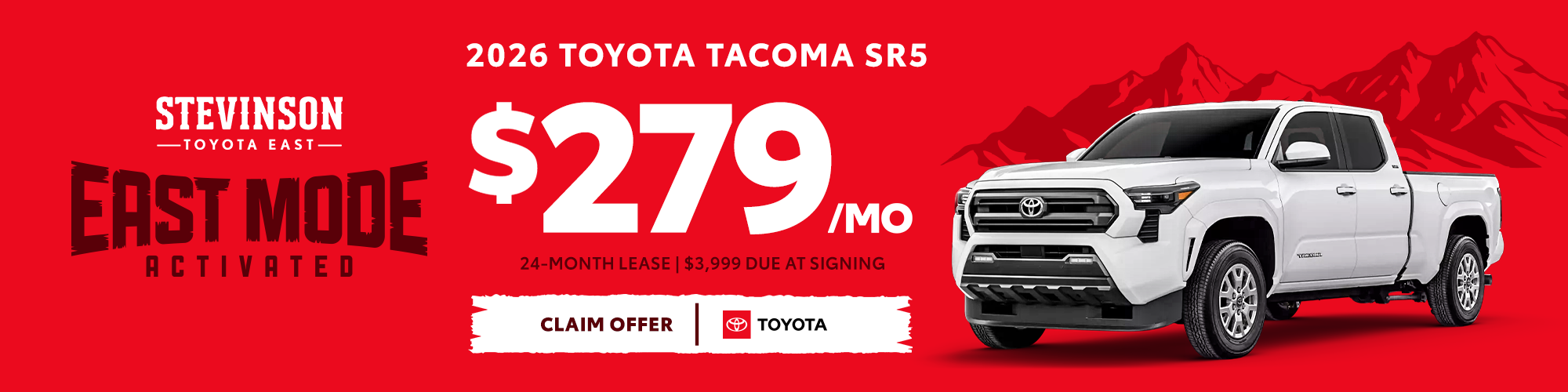 Toyota Tacoma Offer