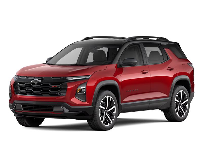 Red 2027 Chevrolet Equinox RS