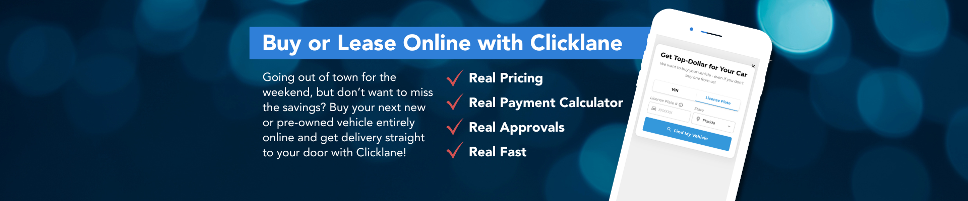 Clicklane Online Car Buying