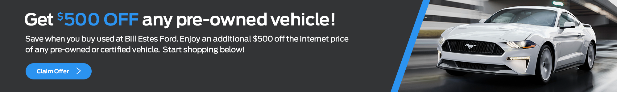 Used Discount Banner