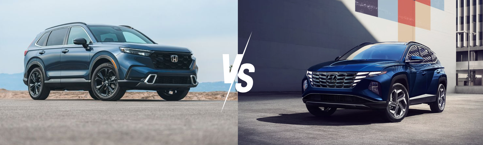 Honda CR-V. vs Hyundai Tucson