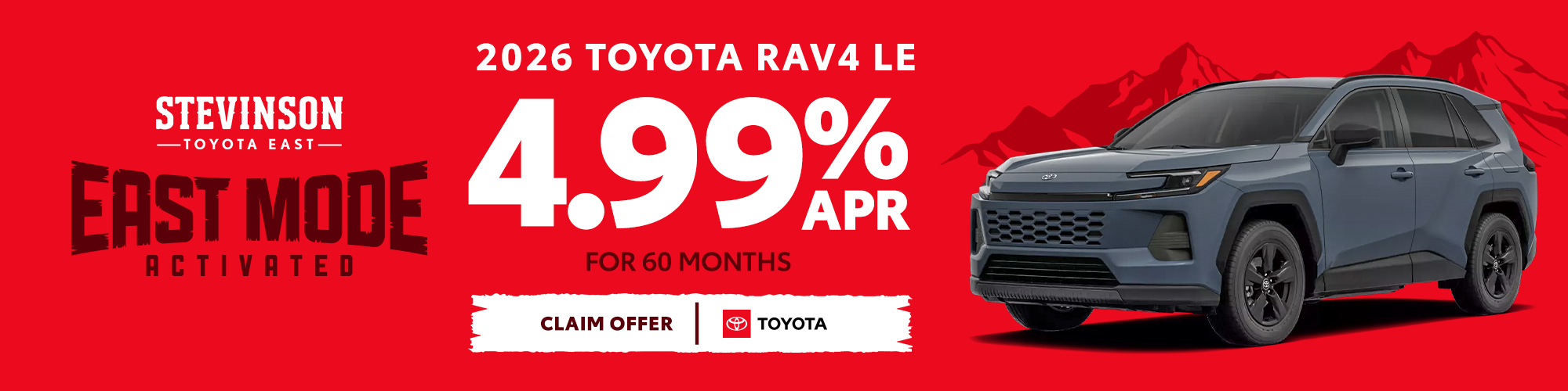 Toyota RAV4 Offer