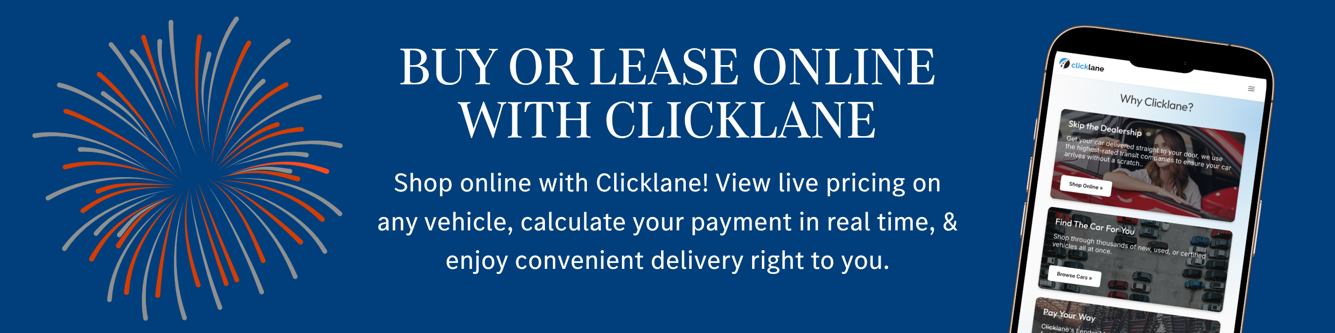 Clicklane Online Car Buying