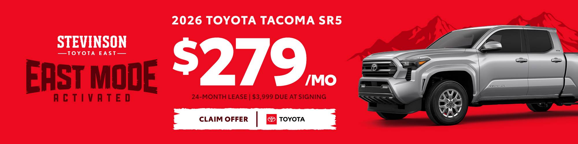 Toyota Tacoma Offer