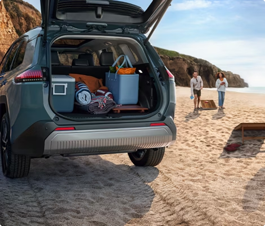 Limited shown in Storm Cloud. Prototype shown with options. Cargo and load capacity limited by weight and distribution. Always properly secure cargo and cargo area.